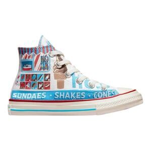 Converse Youth Chuck 70 PS Sweet Scoops Ice Cream High Top Sneaker Big Kids Sz 3